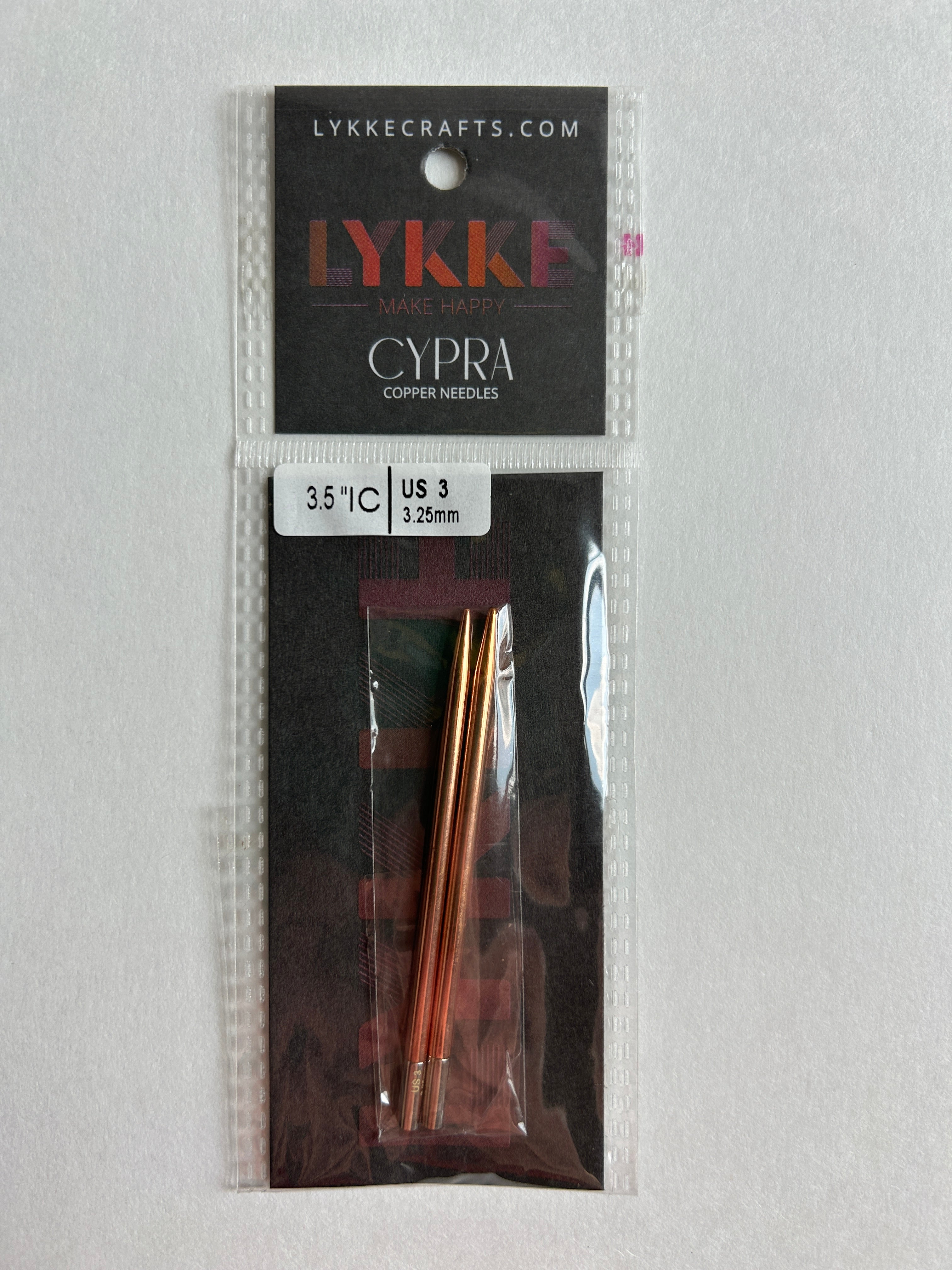 Lykke Needle Set Replaceable shops Needle Tips Cypra Copper 3.25 - 12 mm 5174276