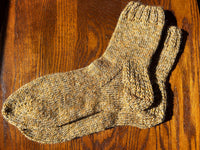 Novita 7-Brothers DK Weight Vanilla Socks made in colour 8161