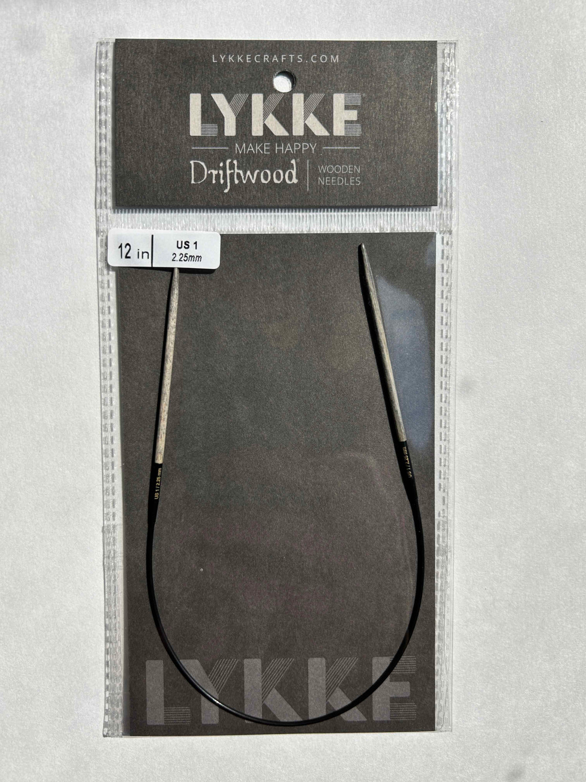 Lykke - Fixed Circular Needles - Driftwood