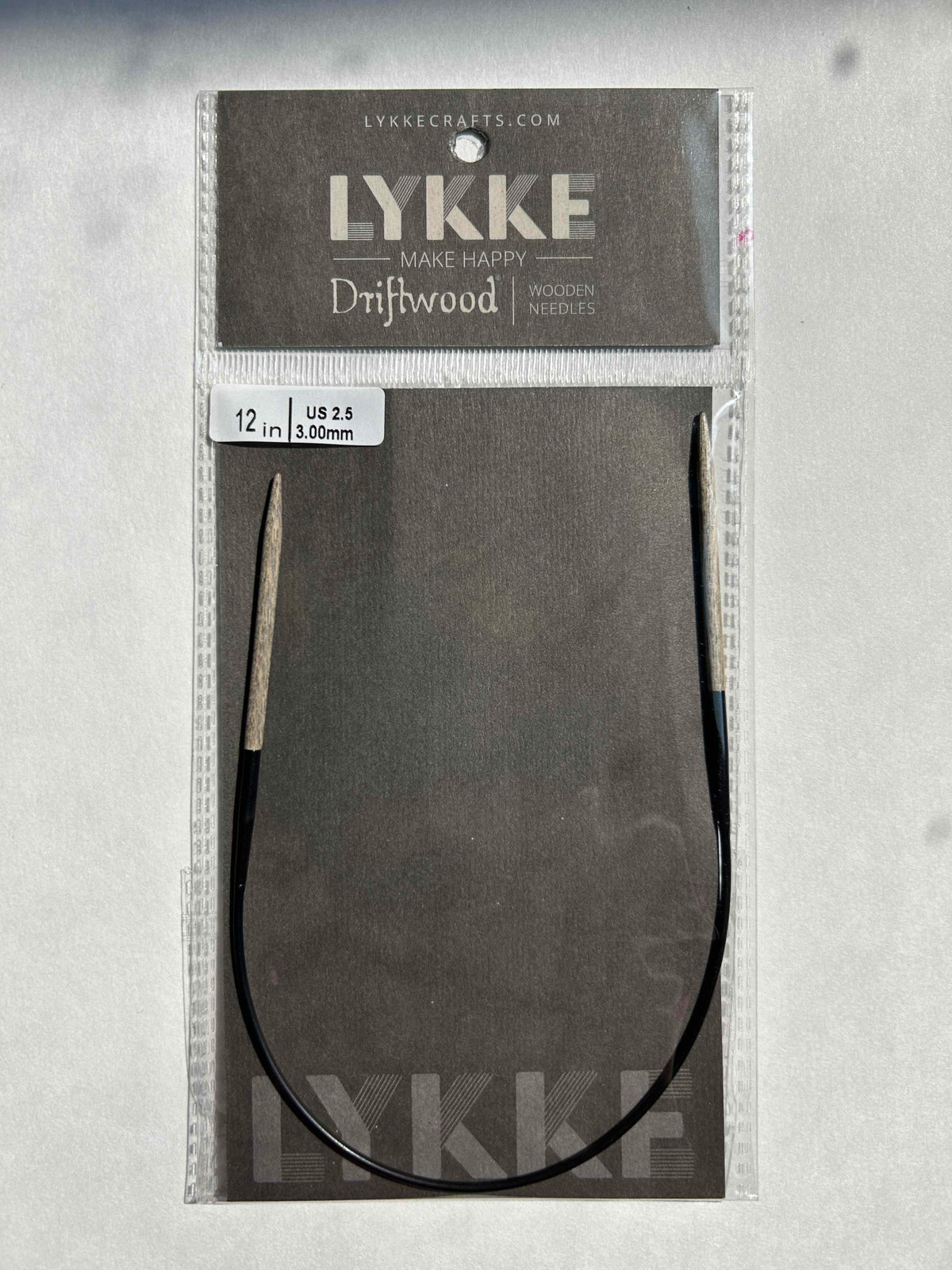 Lykke - Fixed Circular Needles - Driftwood