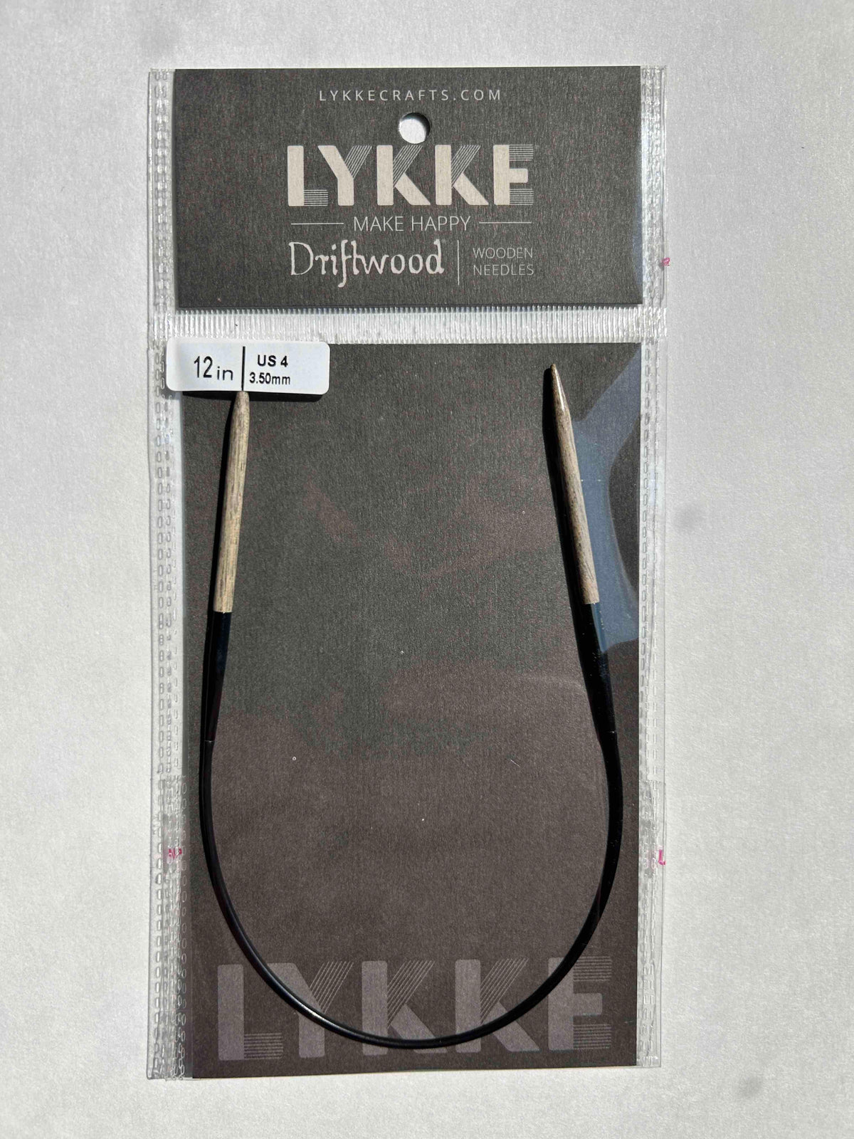 Lykke - Fixed Circular Needles - Driftwood