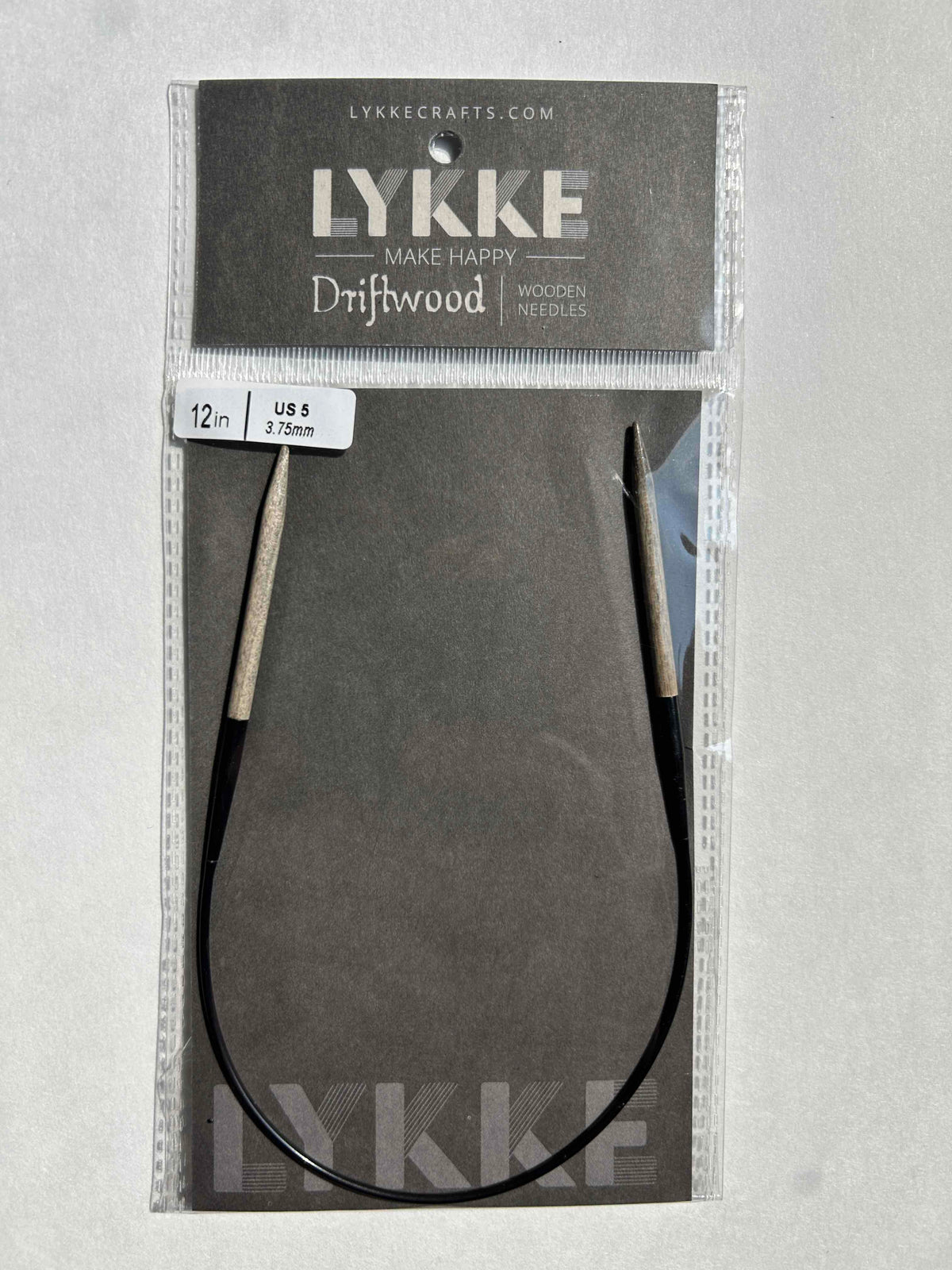 Lykke - Fixed Circular Needles - Driftwood