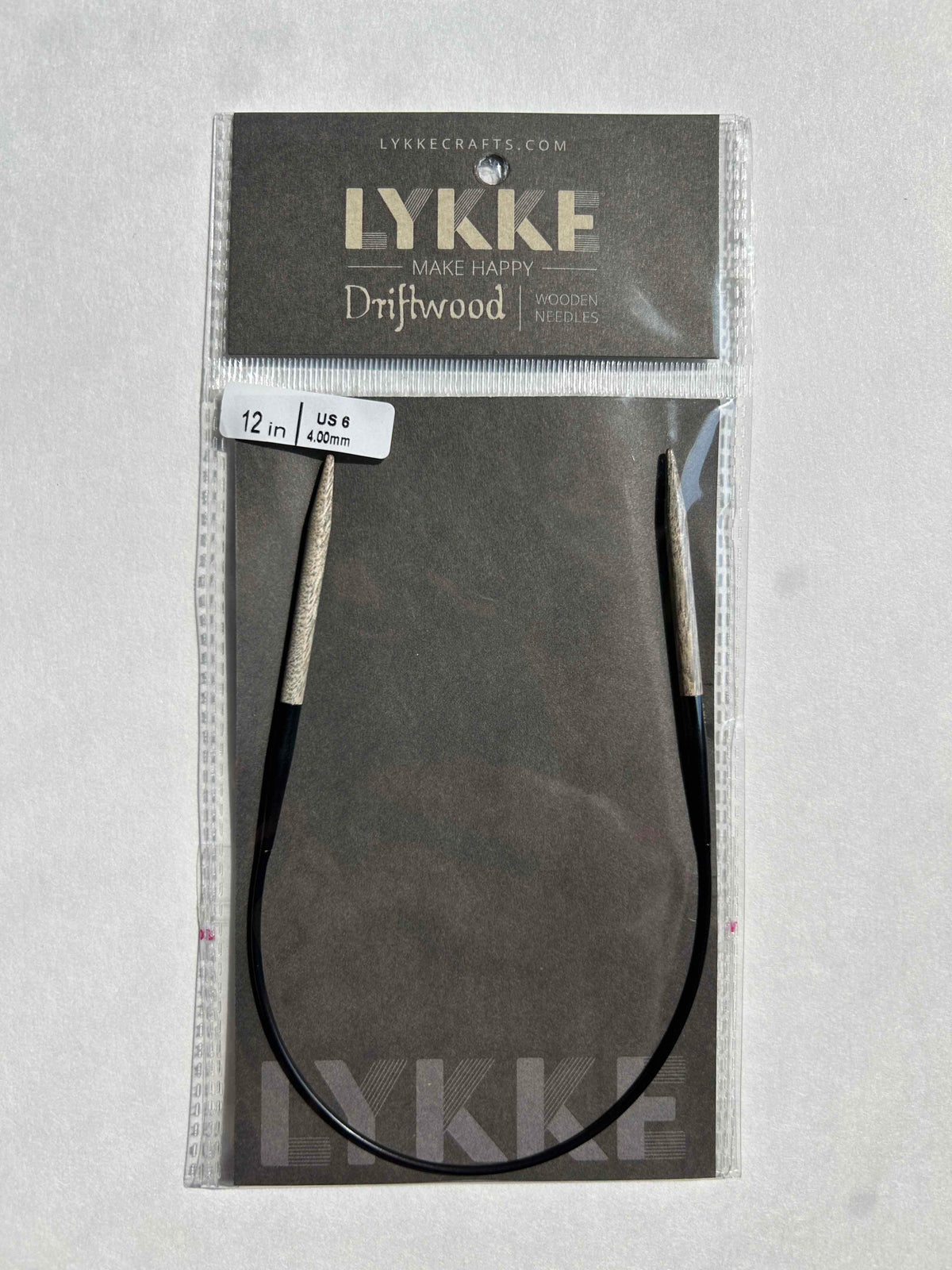 Lykke - Fixed Circular Needles - Driftwood