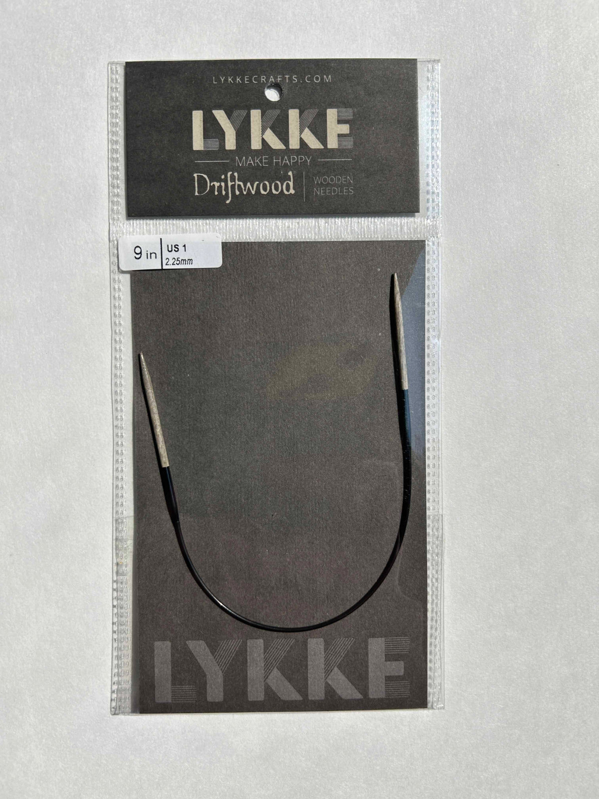 Lykke - Fixed Circular Needles - Driftwood