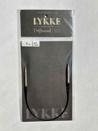 Lykke - Fixed Circular Needles - Driftwood