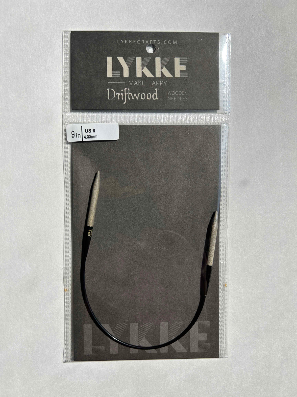 Lykke - Fixed Circular Needles - Driftwood