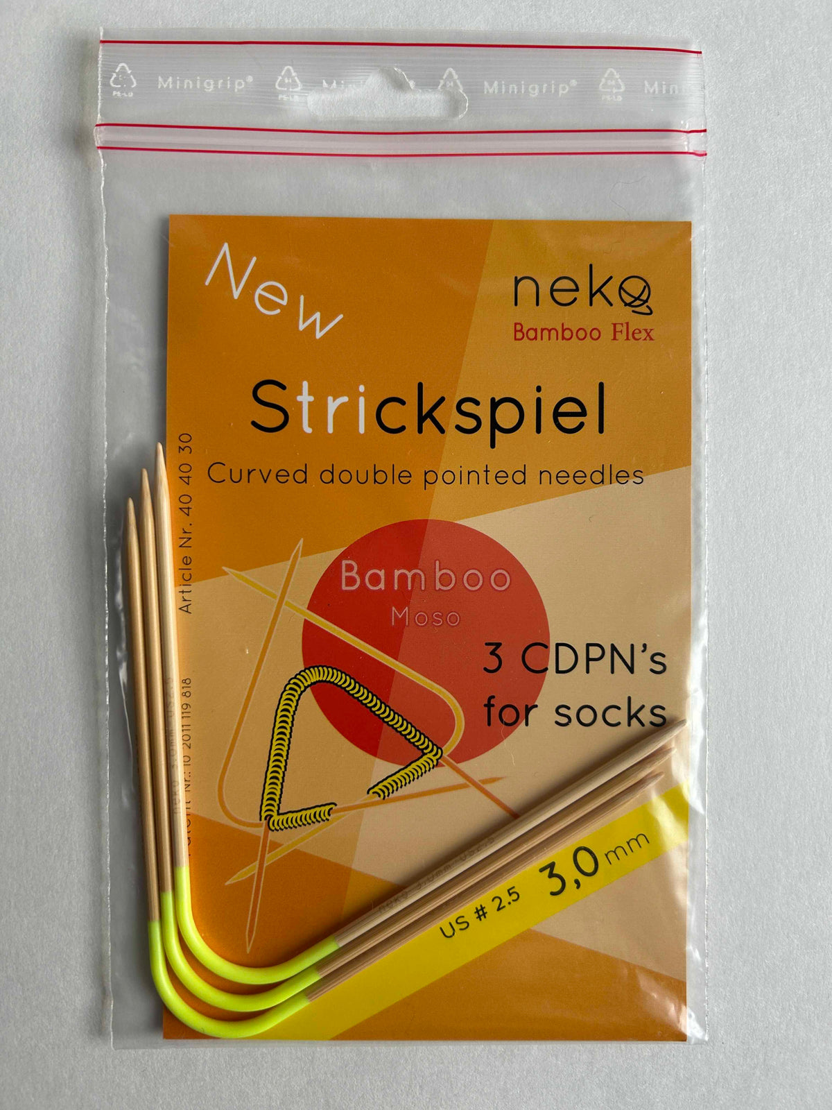 Neko CDPN 3.0mm needles in packaging