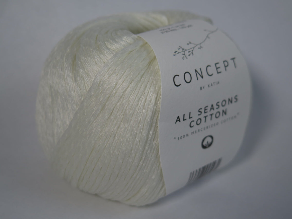 Concept by Katia - All Seasons Cotton - Colour 3 (cream)